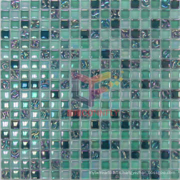 Spring Green Color Glass Mosaic Tile (CFC205)